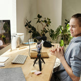 Geekria for Creators Micro USB to USB C Microphone Cable 4.9ft / 1.5m, Compatible with Shure MV7, MV88+, MV5, MV51, MVi Mic Cord (Black)