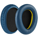 Geekria QuickFit Replacement Ear Pads for Sony WH-CH700N, WH-CH710N, WH-CH720N Headphones Ear Cushions, Headset Earpads, Ear Cups Cover Repair Parts (Blue)