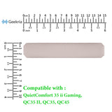 Geekria Headband Pad Compatible with Bose QuietComfort 35 ii Gaming, QC35, QC45, QC SE Headphones Replacement Band, Repair Part ( Sandstone Color )