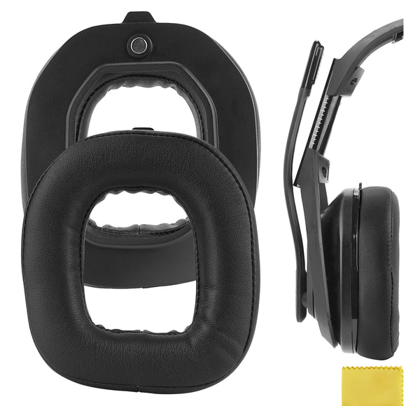 Geekria QuickFit Replacement Ear Pads for Astro A50 Gen 3 Headphones Ear Cushions, Headset Earpads, Ear Cups Cover Repair Parts (Black)