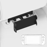 Geekria Car Headrest Mount Holder Gaming Accessories Compatible with Nintendo Switch/Switch OLED/Switch Lite/Cell Phone, or Other 5.5 -10.5" Device, 180° Rotating Adjustable (Black)
