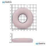 Geekria Replacement Ear Pads Compatible with Sony WH-CH520/CH510/CH500 Headphones, Easy to Install, Max Comfort Upgrade, Ear Cushions Repair Parts (Pink)