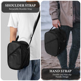 Geekria VR Headset Carrying Pouch Compatible with Meta Quest 3S/ 3/ Pro / Oculus Quest 2, Soft Shell Storage Bag with Shoulder Strip, Drop and Scratch Proof Compact Travel Case