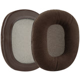Geekria Comfort Velour Replacement Ear Pads for Sony MDR-7506, MDR-V6, MDR-CD900ST Headphones Ear Cushions, Headset Earpads, Ear Cups Cover Repair Parts (Brown)