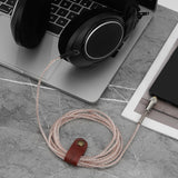 Geekria Apollo Audio Cable Compatible with Sennheiser HD599, HD598, HD620S, HD550, HD505, 2.5mm to 3.5mm/6.35mm Hi-Res Audiophile Headphone Replacement Cord for HiFi Music (6.5ft)