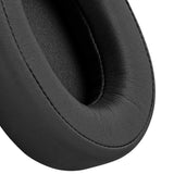 Geekria QuickFit Replacement Ear Pads for Audio-Technica ATH-SR50BT Headphones Ear Cushions, Headset Earpads, Ear Cups Cover Repair Parts (Black)