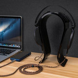 Geekria Apollo Copper Upgrade Audio Cable Compatible with ATH ATH-R70X Headphones, 3.5mm to Dual 2.5mm Replacement Headphones Cord for Hi-Resolution Audiophile, HiFi Headset (4.9 ft / 1.5 m)