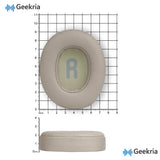Geekria Replacement Ear Pads Compatible with JBL Tune 720BT/ 750BTNC/ 710BT/ 700BT/ 760NC/ 770NC Wireless Over-Ear Headphones Ear Cushions, Repair Parts (Gold)