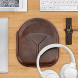 Geekria Shield Headphones Case for On-Ear/Over-Ear Headphones, Replacement Hard Shell Travel Carrying Bag with Cable Storage, Compatible with Soundcore, JBL, Bang&Olufsen, Sony Headsets (Brown)