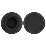 Geekria QuickFit Leatherette Replacement Ear Pads for Sony MDR-V55 V500DJ Headphones Ear Cushions, Headset Earpads, Ear Cups Cover Repair Parts (Black)
