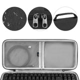Geekria TKL Keyboard Case, Compatible with Razer BlackWidow Lite TKL, Keychron K8 / K8 Pro, SteelSeries New Apex 9TKL / Apex ProTKL Gen 3 Hard Shell Travel Carrying Bag (Slim)