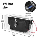 Geekria Cooling Dust Cover Compatible with Nintendo Switch 2/OLED Dock, Child Safety Lock Prevents Kids Gaming, Protect Consoles, with Password Lock, Quiet Cooling Fan, Anti-Scratch