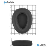 Geekria QuickFit Replacement Ear Pads Compatible with JLab JBuds Lux ANC Wireless Headphones, Ear Cushions, Repair Parts (Graphite)