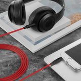 Geekria Audio Cable Compatible with Beats Studio Pro, Studio 3, Studio 2, Studio 1, Solo3.0, Solo2.0, Solo1.0, Executive, Mixr, Pro Cable, 3.5mm Aux Replacement Stereo Cord (4 ft/1.2 m)