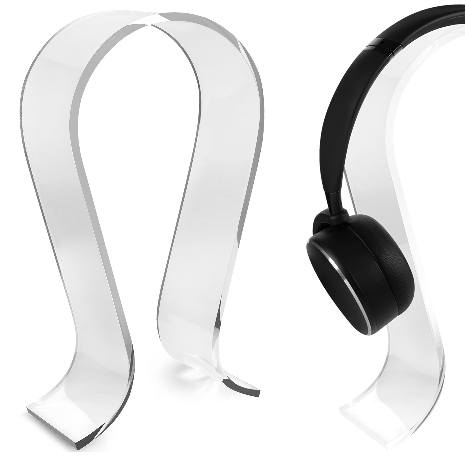 Headphone Stand Ständer Kopfhörer Amp3 Luxury Glass Head Headphones Headphone Stand Ständer Kopfhörer Amp3 Luxury Glass Head Headphones