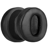 Geekria Elite Sheepskin Replacement Ear Pads for DENON AH-D2000, D5000, D5200, D7000, D7200, D9200 Headphones Ear Cushions, Headset Earpads, Ear Cups Cover Repair Parts (Black)