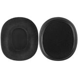 Geekria Comfort Velour Replacement Ear Pads for Sony MDR-1ABT, MDR-1RBT, MDR-1RNC Headphones Ear Cushions, Headset Earpads, Ear Cups Cover Repair Parts (Black)