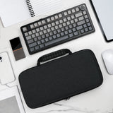 Geekria 75% 84-Key Gaming Keyboard Case, Hard Shell Travel Carrying Bag, Compatible with Keychron K2 / K2 HE, Logitech POP Keys / MX Mechanical Mini, Aula F75 Pro / F75 75% (Extra Space)