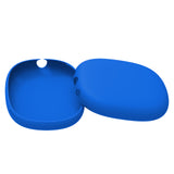 Geekria Silicone Skin Cover for AirPods Max Headphones, Scratch Protection Case / Earpieces Cover / Headset Speakers Skin Protector (Blue)