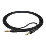 Geekria Audio Cable Compatible with Philips SHP9500, SHP6000, A4216, Jabra Move Style Edition, Elite 85h Headphones Cable, 1/8" (3.5mm) to 3.5mm Aux Replacement Stereo Cord (4 ft/1.2 m)