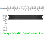Geekria Replacement Headband Pad Compatible with Bose QuietComfort Ultra Headphones, Repair Part (Black)