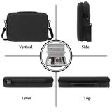 Geekria Hard Shell Travel Carrying Case, Drum Machine Bag Compatible with Teenage Engineering EP-133 K.O. II, EP-1320 Medieval Sampler (Dark Gray)