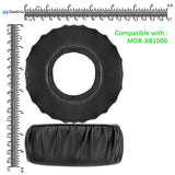 Geekria QuickFit Soft Replacement Ear Pads for Sony MDR-XB1000 Headphones Ear Cushions, Repair Parts (Black)