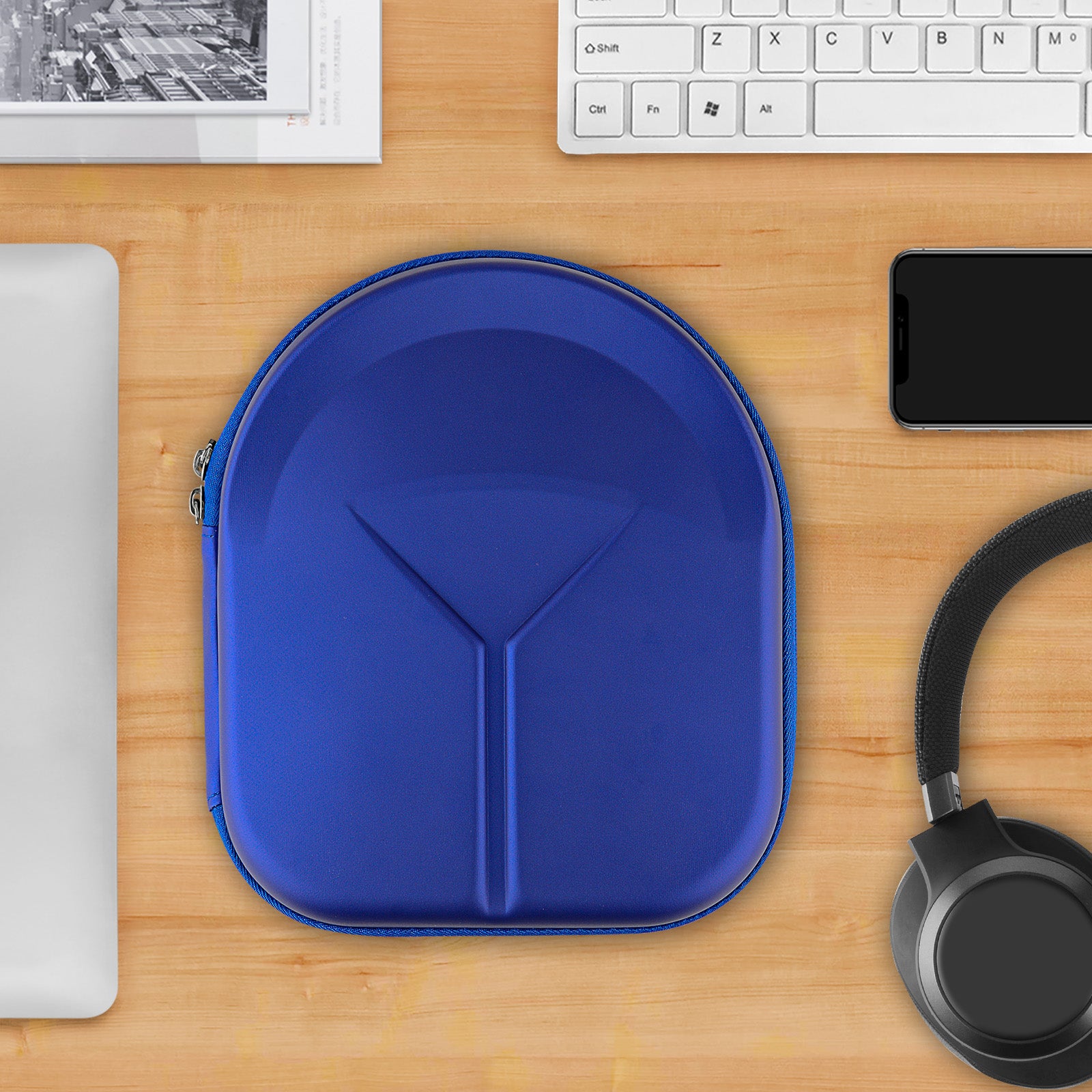 Geekria Shield Headphones Case Compatible with JBL TUNE 760NC, 750NC,