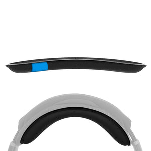 Geekria Cooling-Gel Hook and Loop Headband Pad DIY Installation No Tool Needed, Fits Geekria Hook and Loop Headband Cover Only (Black)