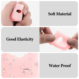 Geekria for Creators Microphone Case Cover Compatible with DJI Mic 2 Transmitter, Mic Silicone Protective Skin, Soft Sleeve Shell Protector (Pink / 2 Pack)