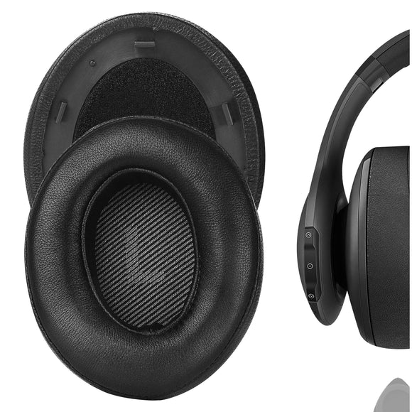 Geekria Elite Sheepskin Replacement Ear Pads for JBL Everest Elite 700, V700NXT Headphones Ear Cushions, Headset Earpads, Ear Cups Cover Repair Parts (Black)