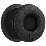 Geekria QuickFit Leatherette Replacement Ear Pads for SONY MDR-V500DJ, MDR-V500, WH-CH520 Headphones Ear Cushions, Headset Earpads, Ear Cups Cover Repair Parts (Black)
