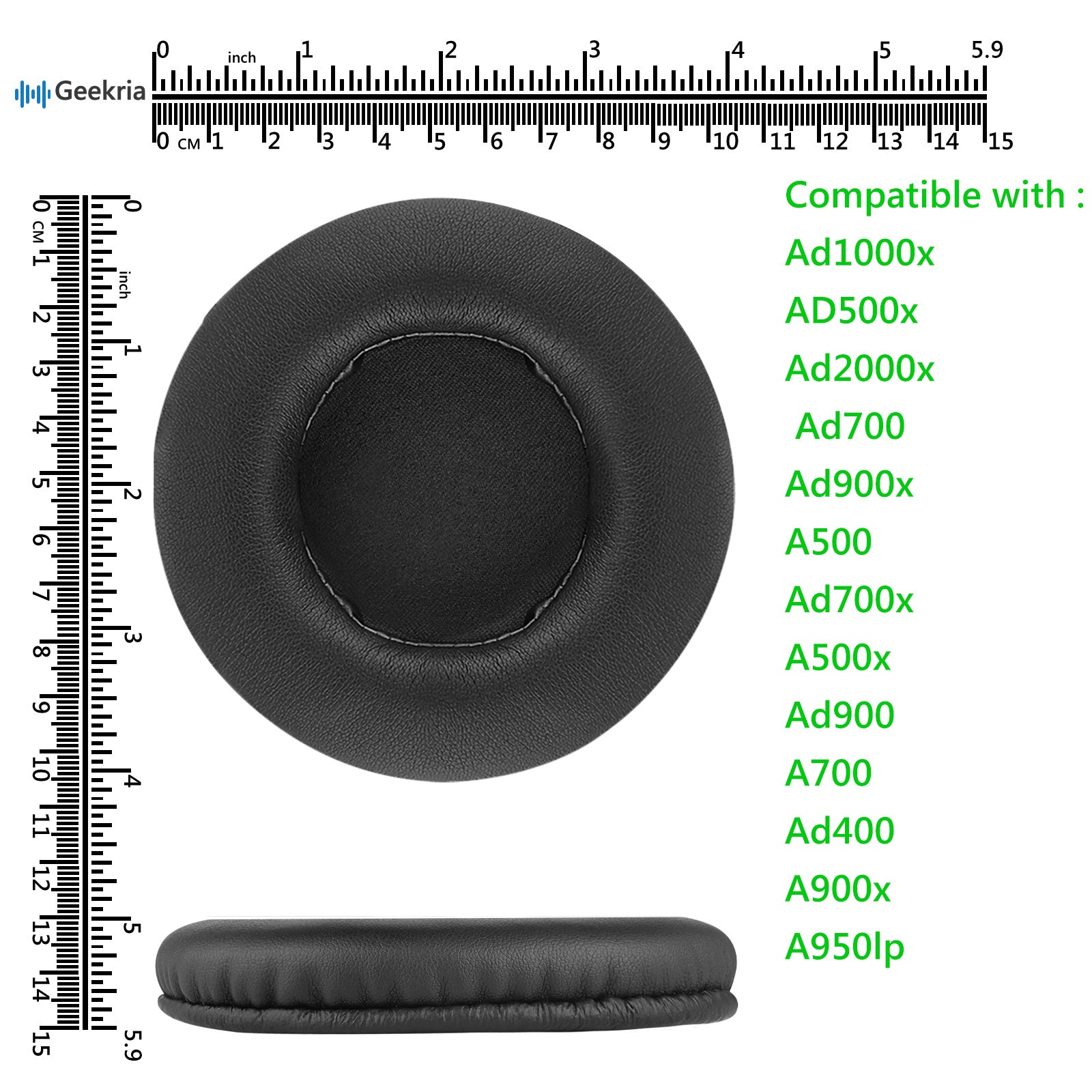thumbnail image 2 of Velour Velvet Ear Pads Cushion Replacement For ATH-AD1000X, AD2000X, AD900X, AD700X 2 of 5