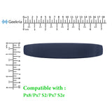 Geekria Headband Pad Compatible with Bowers & Wilkins Px8/Px7 S3/Px7 S2/Px7 S2e (Not Compatible with Px7) Headphones, Replacement Band Repair Part (Blue)