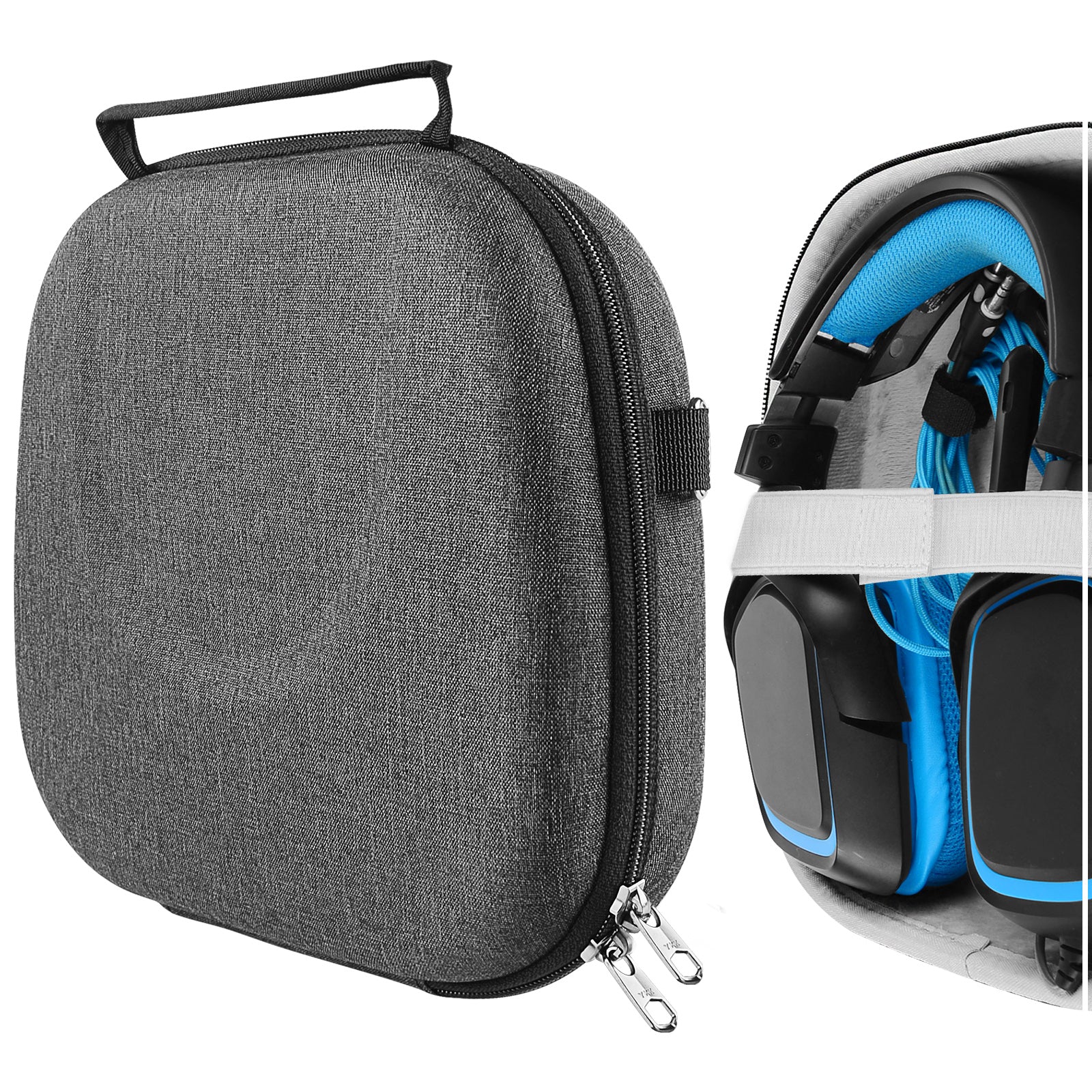 Geekria Shield Headphones Case Compatible with Logitech G430 G432 G2