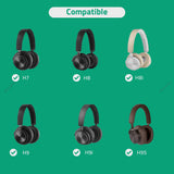 Geekria Audio Cable with Mic Compatible with B&O H95, HX, Portal, H9 3rd Gen, H9i, H8i Cable, 3.5mm Aux Replacement Stereo Cord with Inline Microphone and Volume Control (4 ft/1.2 m)