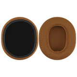 Geekria Comfort Mesh Fabric Replacement Ear Pads Compatible with Skullcandy Crusher Wireless, Crusher EVO, Crusher ANC, Hesh3, HeshEVO, HeshANC, Venue ANC Headphones, Ear Cushions (Brown)