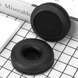 Geekria QuickFit Replacement Ear Pads for Bang & Olufsen Beoplay H8, H8i Headphones Ear Cushions, Headset Earpads, Ear Cups Cover Repair Parts (Black/No Plastic Clip)