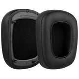 Geekria QuickFit Replacement Ear Pads for Razer Tiamat 7.1 V2 Headphones Ear Cushions, Headset Earpads, Ear Cups Cover Repair Parts (Black)