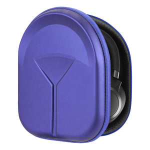 Geekria Shield Headphones Case Compatible with JBL TUNE 770NC, TUNE 760NC, TUNE 750NC, TUNE 720BT, Live 770NC Case, Replacement Hard Shell Travel Carrying Bag with Cable Storage (Blue)