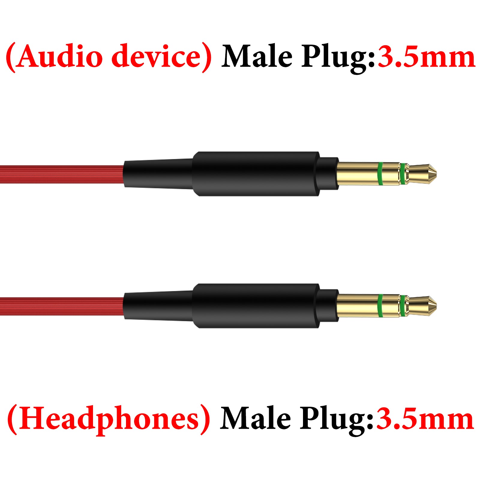 Janjunsi Ersatzkabel Für Sony Kopfhörer – 1,5 M, 3,5 Mm, Sauerstofffreies Kupfer, Für MDR & WH-Serie