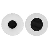 Geekria QuickFit Replacement Ear Pads for Logitech H390, H600, H609 Headphones Ear Cushions, Headset Earpads, Ear Cups Cover Repair Parts (White)