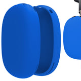 Geekria Silicone Skin Cover for AirPods Max Headphones, Scratch Protection Case / Earpieces Cover / Headset Speakers Skin Protector (Blue)