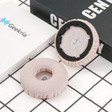 Geekria Comfort Mesh Fabric Replacement Ear Pads for JBL Tune 600 (T600BTNC, 600BTNC)/ 660 (T660NC, 660NC)/ 670 (T670NC, 670NC) Headphones Ear Cushions, Repair Parts (Pink)