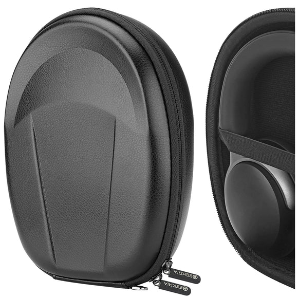 Geekria Shield Headphones Case Compatible with Bose QC Ultra, QC45, 700, QC35Gaming, QC35II, QC35, QC25, QC3, QC2, QCSE Case, Replacement Hard Shell Travel Carrying Bag with Cable Storage (Black)