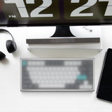 Geekria 75% Knob Keyboard Dust Cover, Clear Acrylic Keypads Cover for 84 Keys Computer Keyboard