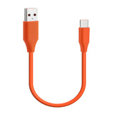 Geekria USB-C Earbuds Short Charging Cable for Beats Powerbeats Pro 2, AirPods 4/3, AirPods Pro 2, Studio Pro, Solo 4 - Fast Charging, Durable (1ft/30cm, 1 Pack)