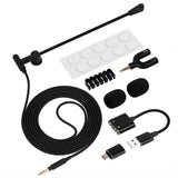 Geekria Magnetic Detachable Boom Microphone, Convert Any Headphone into a Gaming Headset, Compatible with PC, PS4/5, Switch, Tablets - Plug and Play, Noise Cancelling, Black