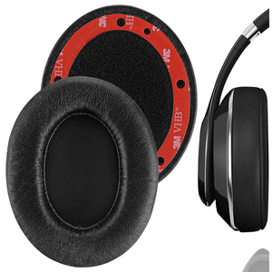 Geekria Elite Sheepskin Replacement Ear Pads for Beats Studio 2 (B0501) Headphones Ear Cushions, Headset Earpads, Ear Cups Cover Repair Parts (Black)