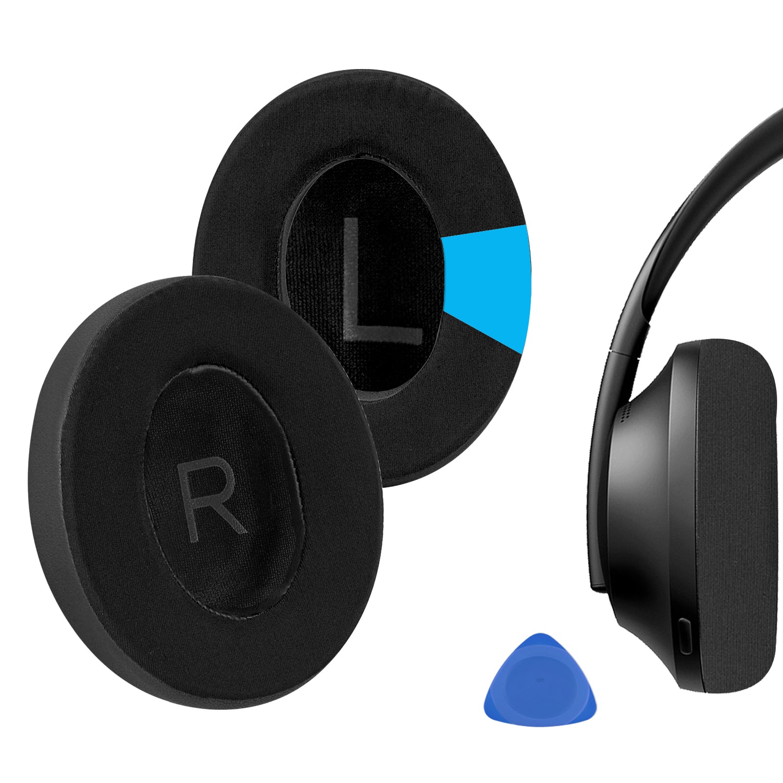 thumbnail image 2 of Accessory House Replacement Ear Pads Cushions For Bose Noise Cancelling 700 Headphones (NC700) - Black 2 of 3